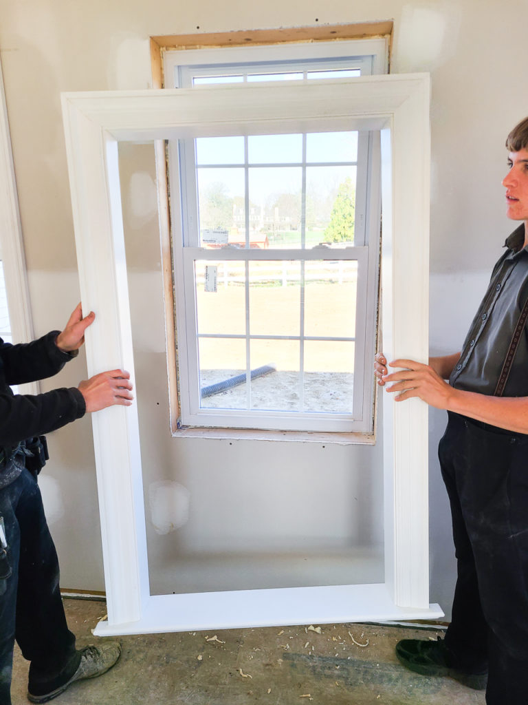 New Service PreBuilt Window Trim Greenfield Finishing